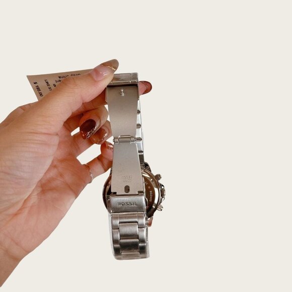 Fossil BQ2490 Men's Bannon Multifunction Silver Stainless Steel Watch - Picture 5 of 6